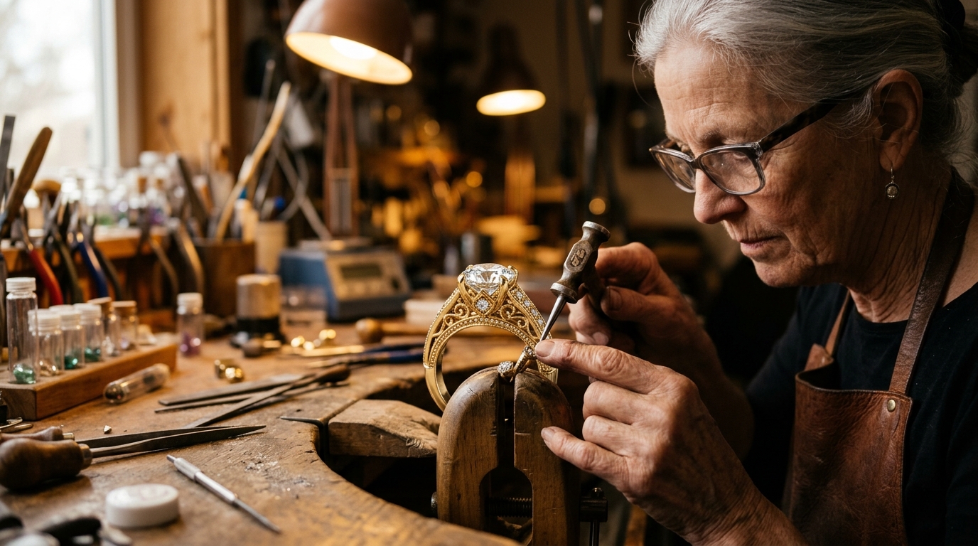 Designing Your Bespoke Custom Engagement Ring: From Concept to Creation