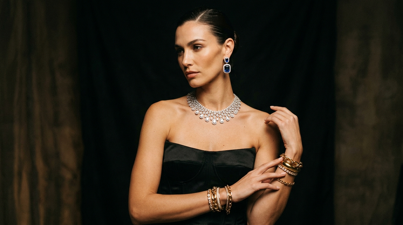 High Luxury Jewelry Trends 2026: Statement Collars & Bold Gemstones